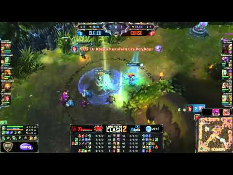 CLG.EU vs CURSE game 1 Lone Star Clash 2