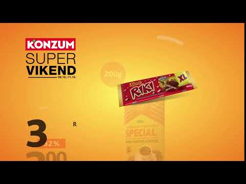 Super vikend akcija u Konzumu! 09.10. - 11.10.