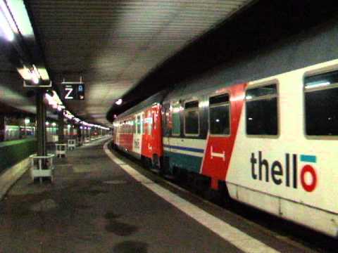 Thello EN221 départ/partenza en gare de Lyon à Paris