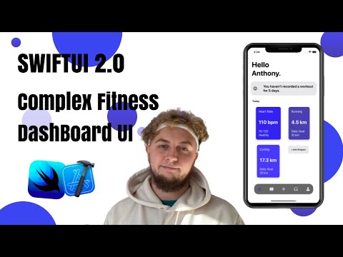 SwiftUI Tutorial - How to create a Complex Fitness DashBoard UI using Xcode 12