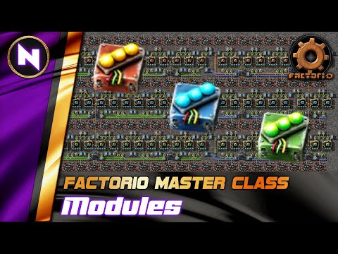 Productivity/Speed/Efficiency MODULES for Mega Basing | Factorio Tutorial/Guide/How-to