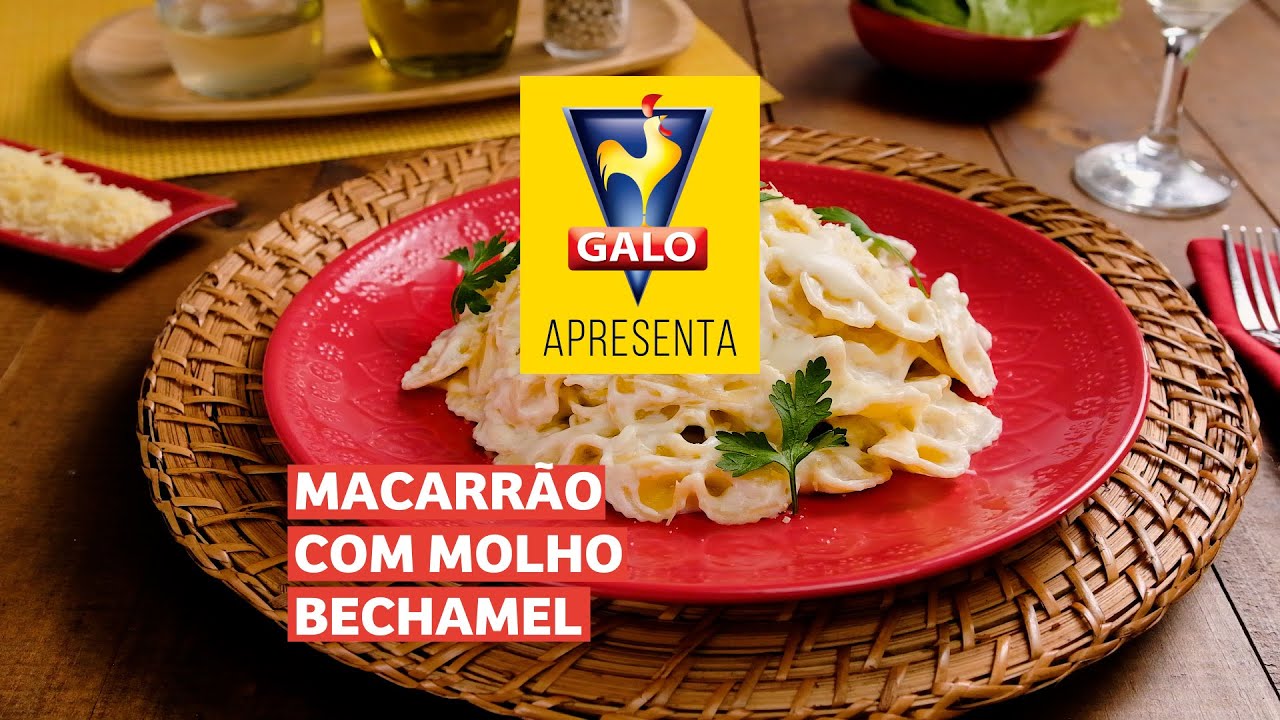 Macarrão ao Molho Branco Bechamel