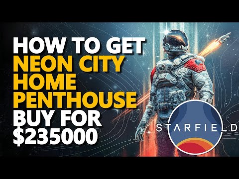 How to get Neon City Home Penthouse Starfield (buy for $235000 & Tour)