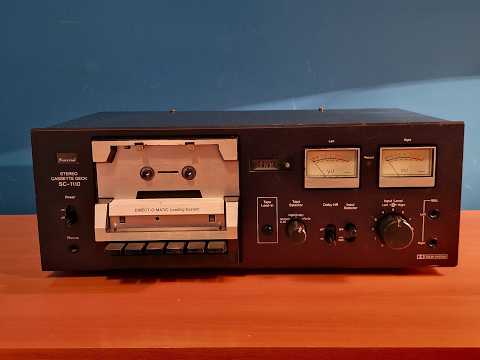 Sansui SC-1110 piastra cassette (1978) image 12