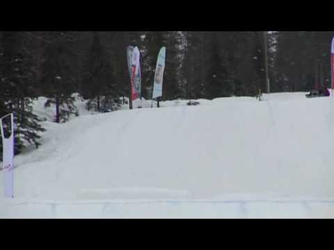 FWT09 @ Ounasvaara - Kids Slope Style - Run 2  - 2nd: Lauri Kivari (MOE)