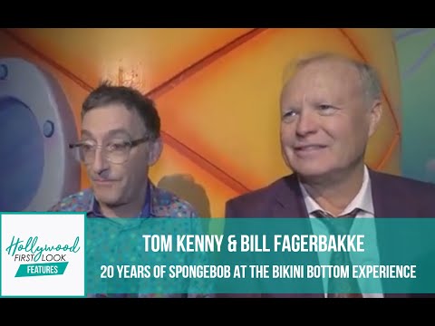 20 YEARS OF SPONGEBOB AT THE BIKINI BOTTOM EXPERIENCE (2019) | TOM KENNY & BILL FAGERBAKKE