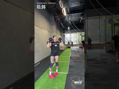 Wodapalloza Q 2025-2026 workout 3 Pinchuk Diana rx/elite 