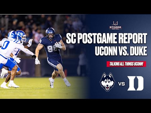 SC Postgame Report: UConn Defeats Duke 37-34