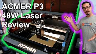 Laser Engraving Reinvented? Testing the Core-XY ACMER P3!