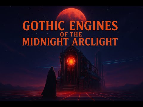 Gothic Engines of the Midnight Arclight 🌗⚙️🏮 Dark and Gothic Synthwave Mix