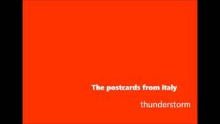 1  thunderstorm - the postcards from italy (band)