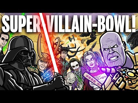 SUPER-VILLAIN-BOWL! - TOON SANDWICH