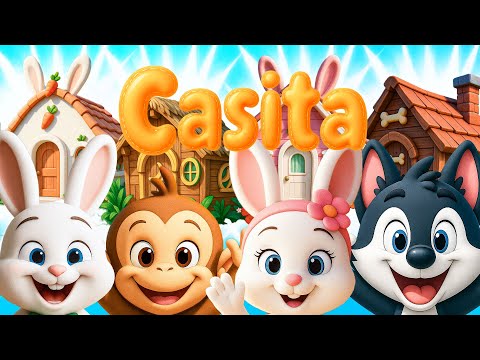 I Went to Live in a Little House - 🎵Fun Songs🎵- Percy the Wolf and Friends