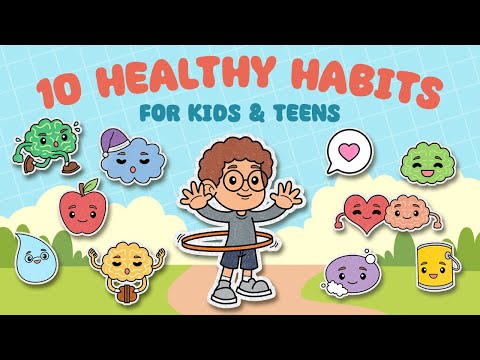 Healthy Habits For Good Mental Health | 10 Evidence-Based Daily Habits And Routines For Kids & Teens