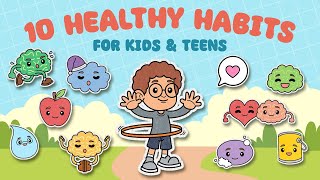 Healthy Habits For Good Mental Health | 10 Evidence-Based Daily Habits And Routines For Kids & Teens