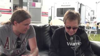 Rick Derringer Interview - Dutch Mason Blues Festival in Truro (2014)