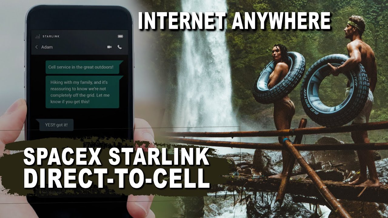 SpaceX Starlink Satellite Service On Your Phone