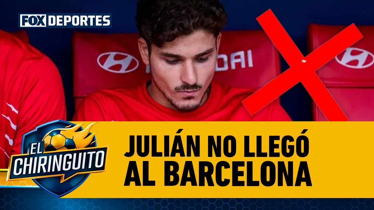 JULIÁN ÁLVAREZ no llegó al BARCELONA... 😳🧐 Todo lo que pasó con ATLÉTICO MADRID | El Chiringuito