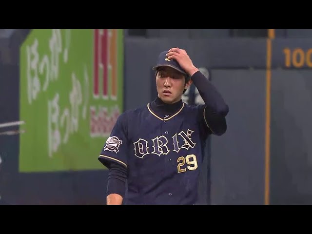 【6回裏】バファローズ・田嶋 ズバッと直球勝負!! 2018/3/24 T-Bs