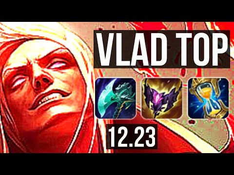 VLADIMIR vs KENNEN (TOP) | 1.6M mastery, 800+ games, Legendary, 14/3/6 | KR Master | 12.23