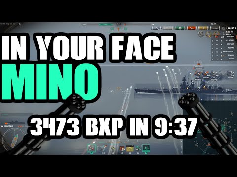 3473 base XP in under 10 mins. Mino Ranked - World of Warships