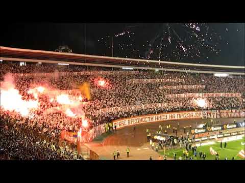 Delije na derbiju: Crvena zvezda - Partizan (02.11.2013)