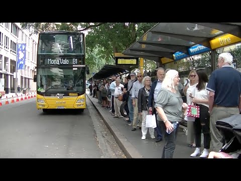B-Line bus ride Wynyard to Mona Vale Sydney