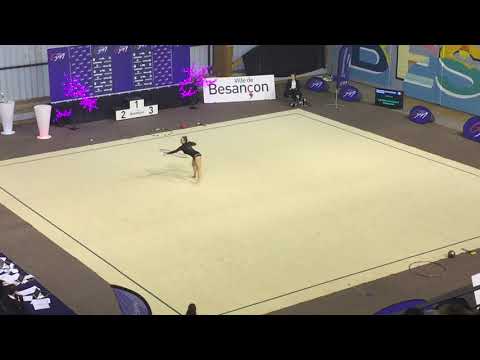 Déborah Legac-Plaziat cerceau - Nat B 18 ans et + - France Besançon 2018