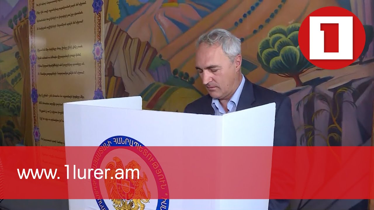 Տիգրան Խզմալյանը քվեարկել է հանուն խաղաղության, հանուն զարգացման