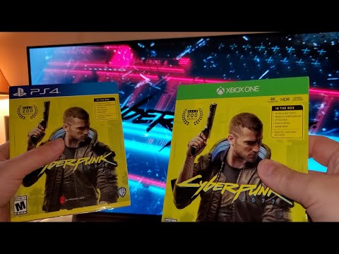 CYBERPUNK 2077 : PS4 Pro vs Xbox One X , Interesting Compression 🤔