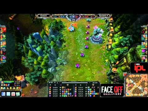 Curse vs Dynamic - Game 1 - IPL Face Off Qualifier - League of Legends