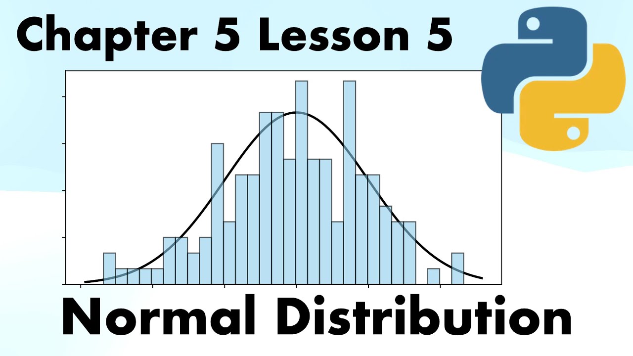 The Normal Distribution | Full Course On Statistics for Data Science with Python.