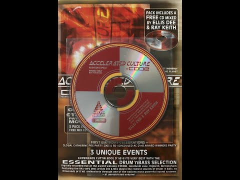 Ellis Dee & Ray Keith - Accelerated Culture @ Code - Part 5 (Bonus CD)