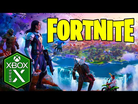 Fortnite Xbox Series X Gameplay Review [Unreal Engine 5.1 Upgrade] [Optimized]