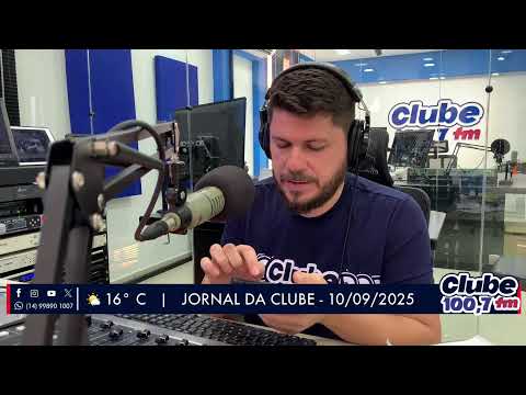 Jornal da Clube - 10/09/2025 - Edição da Manhã