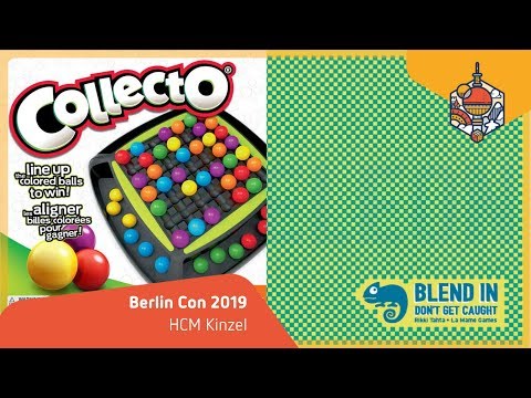 Collecto - Das Chamäleon: HCM Kinzel - Brettspiele - Berlin Brettspiel Con 2019