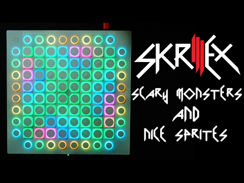 Skrillex - Scary Monsters and Nice Sprites | Launchpad Pro Cover