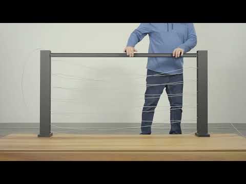 How to Install RDI Elevation Rail with Cable Infill 