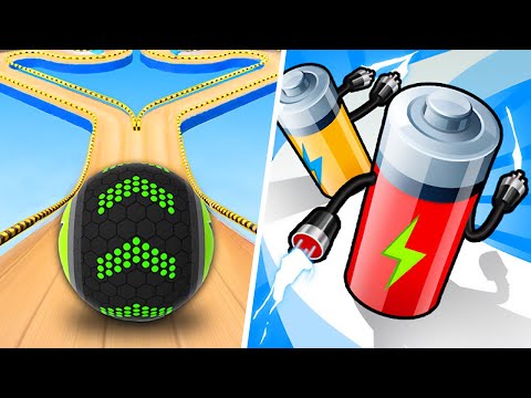 Going Balls | Battery Run - All Level Gameplay Android,iOS - NEW APK BIG UPDATE