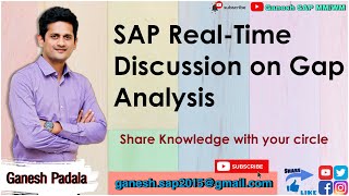 Real-Time Discussion on Gap Analysis in an Implementation Project || SAP Online Free Tutorials