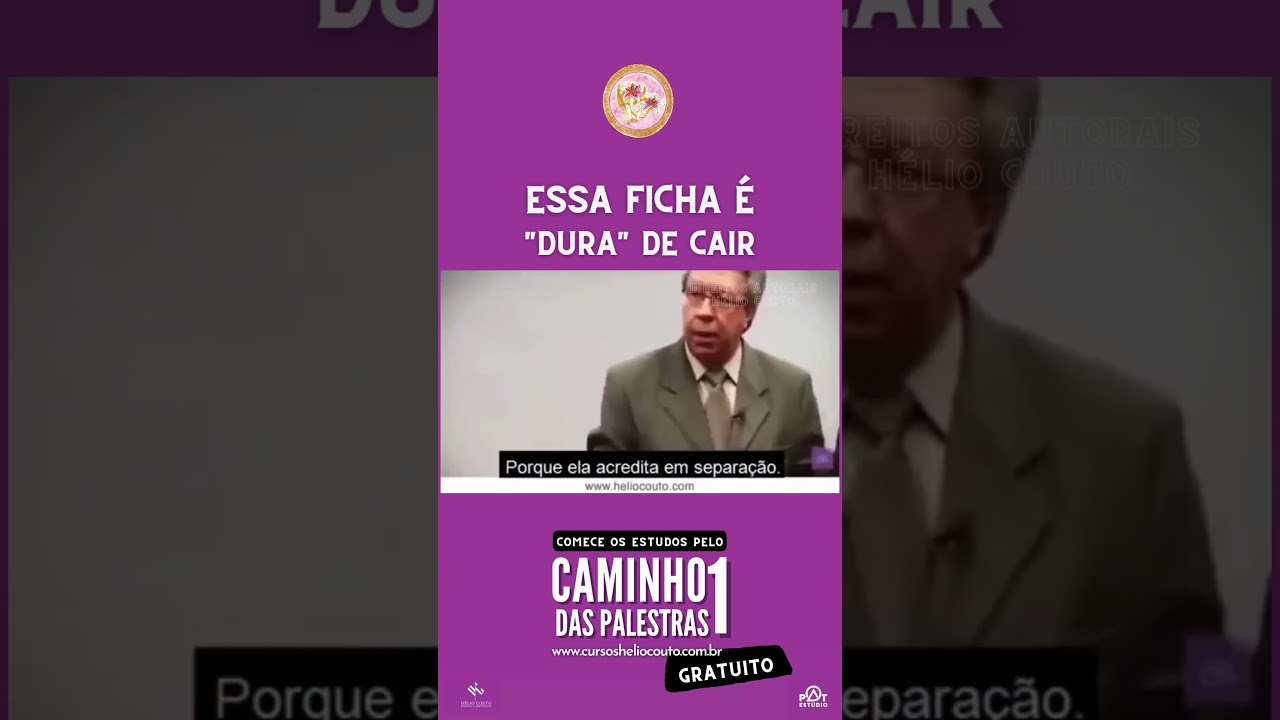 Essa ficha é "dura" de cair - Hélio Couto