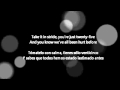 Hurt before lyrics biligüe