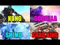 MW3 - ALL Godzilla x Kong Finishing Moves (Skar King, Shimo, Kong & Godzilla)