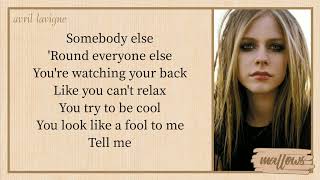 Avril Lavigne - Complicated Lyrics