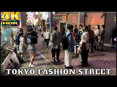 Tokyo Walk - Harajuku to Omotesando on a Rainy Night - 4K HDR