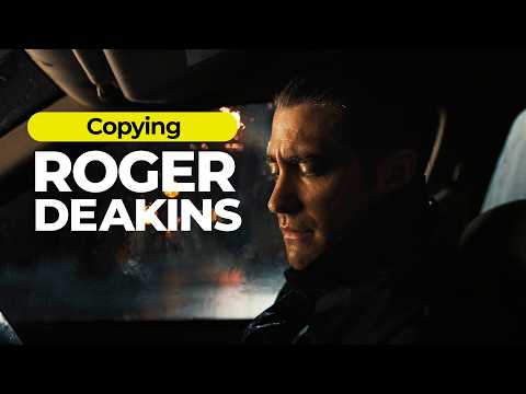 Lighting a CAR SCENE Inspired by Roger Deakins | Cinematography tutorial