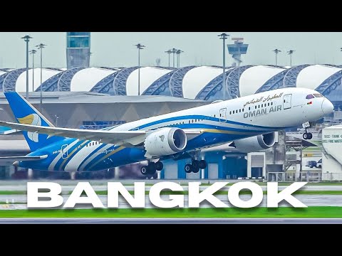 🇹🇭✈️ 20 Minutes Plane Spotting at BKK | Thailand’s Mega Airport in Action!