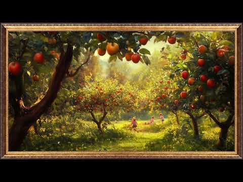 Apple Orchard Play | TV Screensaver | Joyful Vintage Summer Countryside TV Art