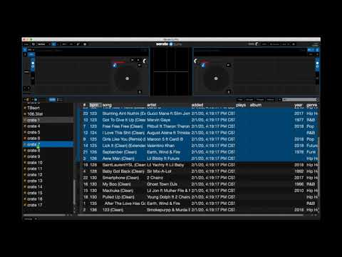 DJ Tutorials - Breaking Down A Folder Into Serato Crates By BPM