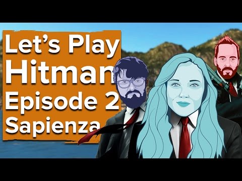 Let's Play Hitman Episode 2 Sapienza - who played it best? (PS4 gameplay)